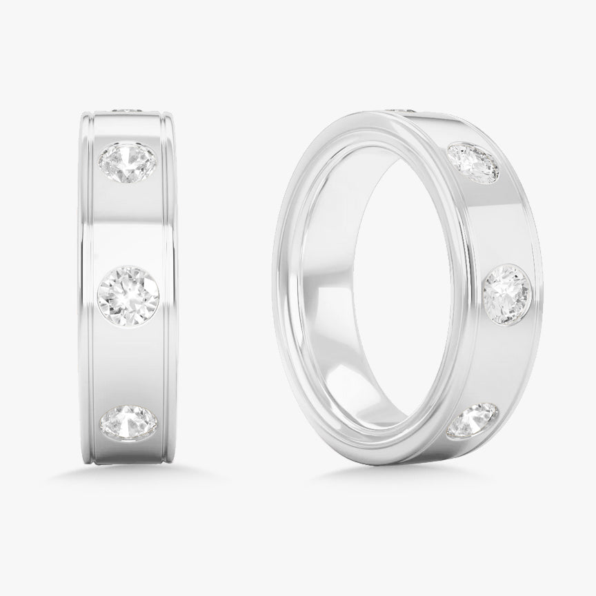 Mens Charlie Cloud® Wedding Band