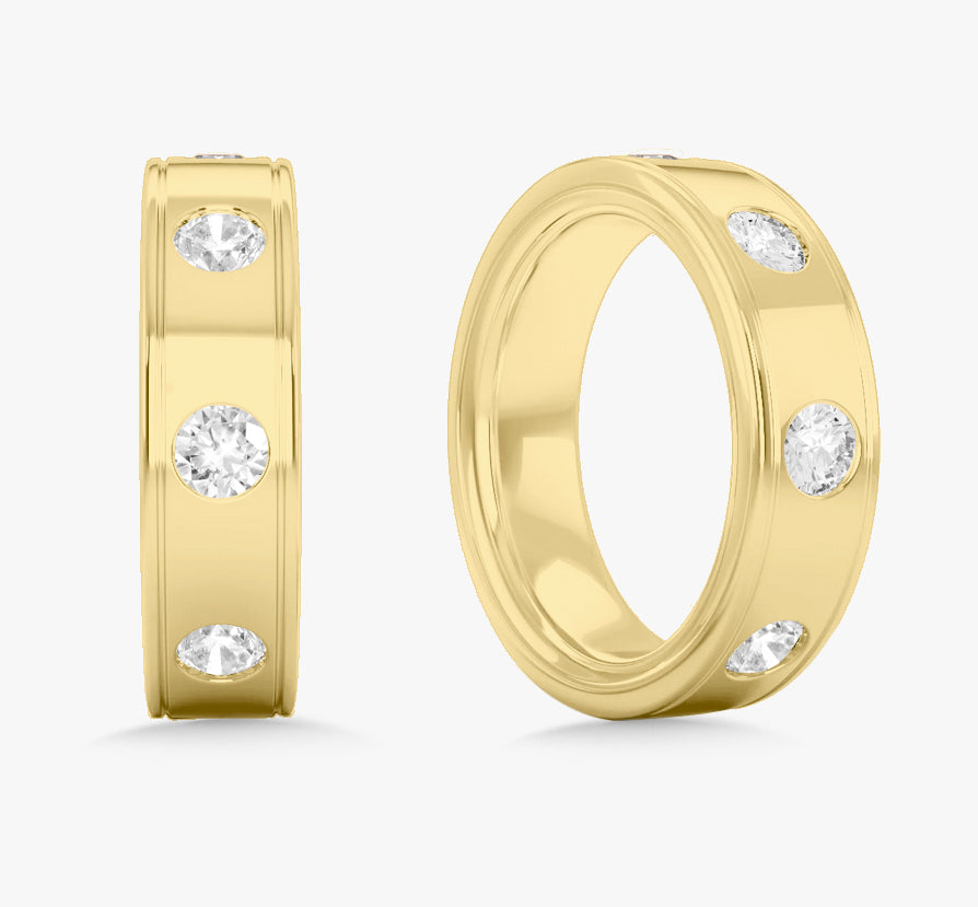 Mens Charlie Cloud® Wedding Band