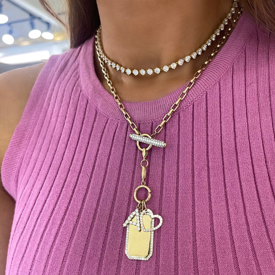Large Initial Diamond Charm
