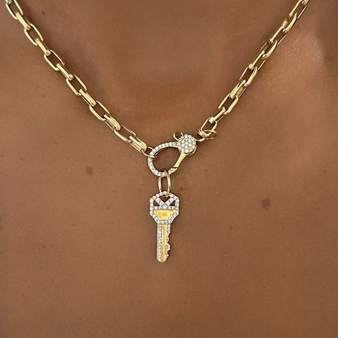Key to my heart 2025 necklace his and hers