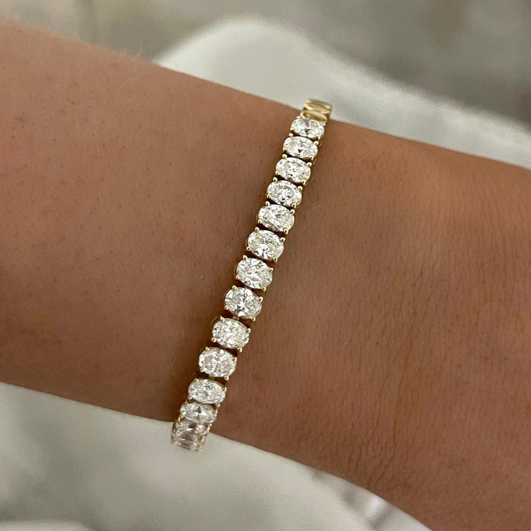 Flawless diamond tennis bracelet on sale