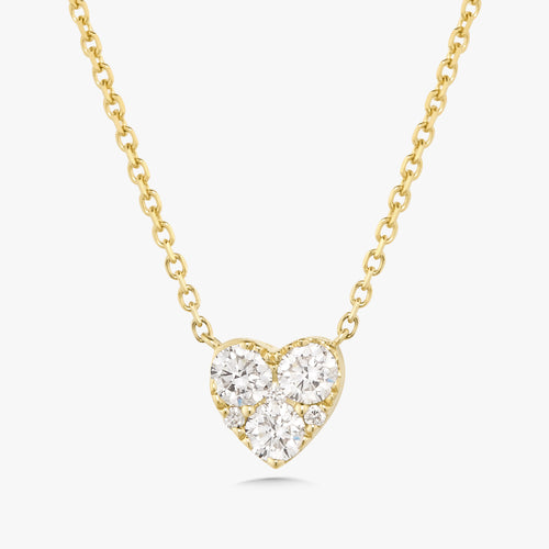 Vita Diamond Heart Necklace