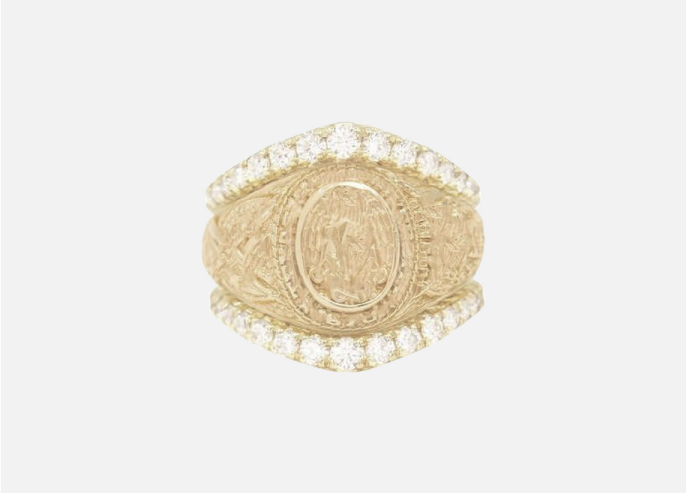 The Mini Cascading RingWraps 1.10 ctw