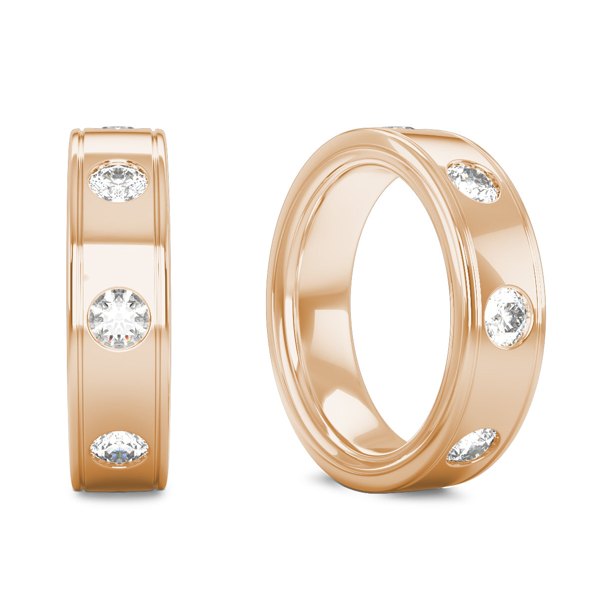 Mens Charlie Cloud® Wedding Band