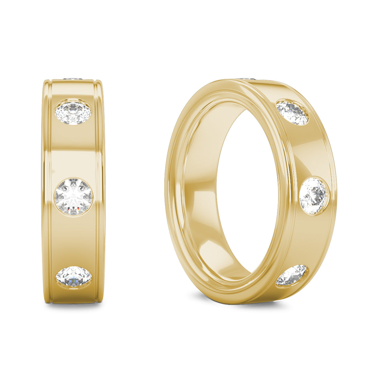 Mens Charlie Cloud® Wedding Band