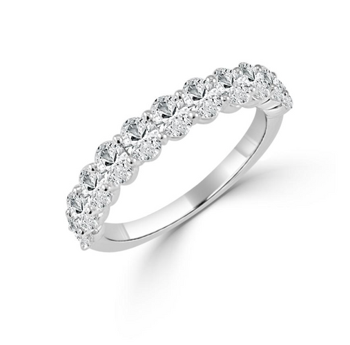 Piper Oval Diamond Band