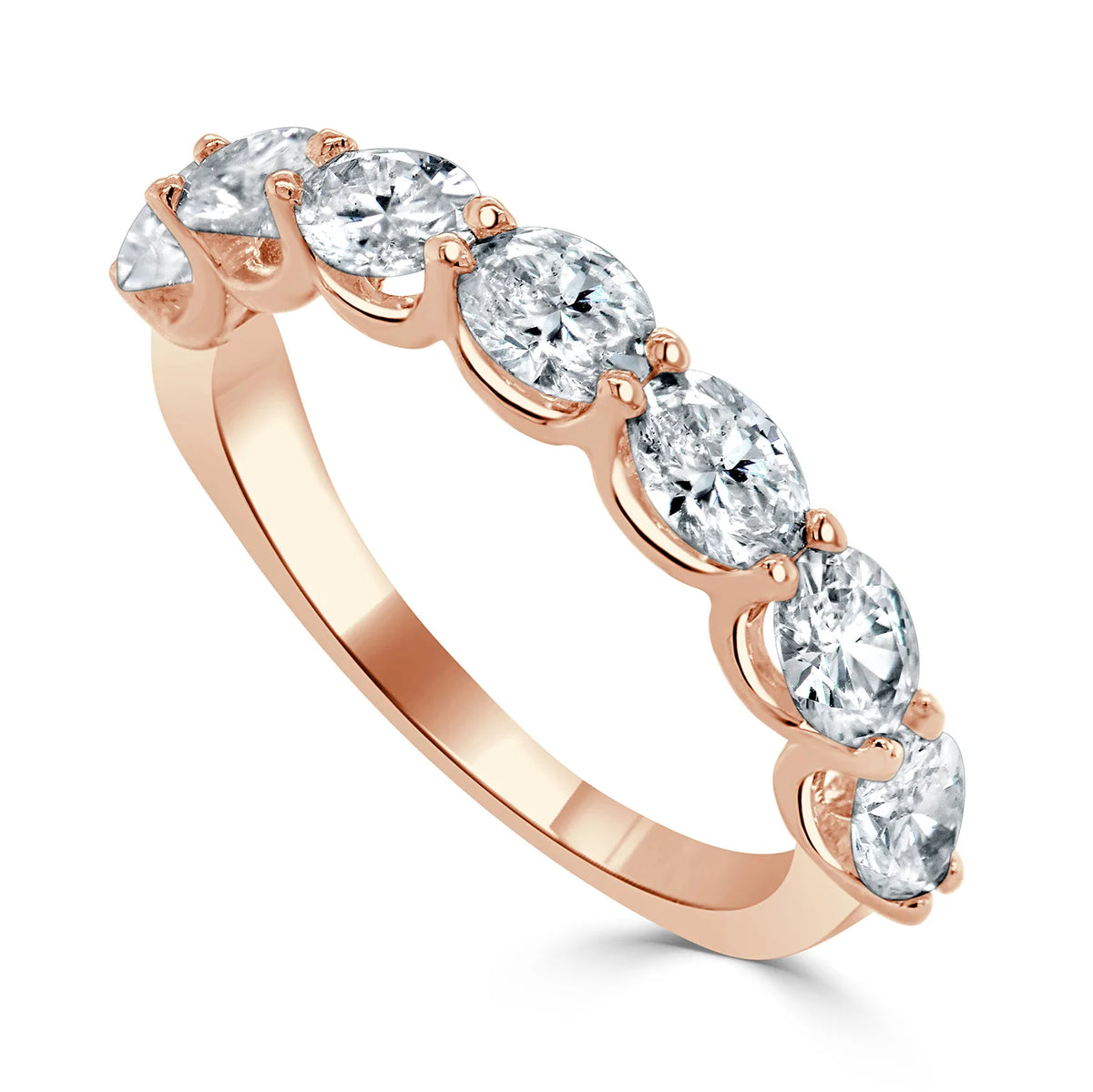 Mamas Odessa East to West Oval Diamond Band 1.70 ctw