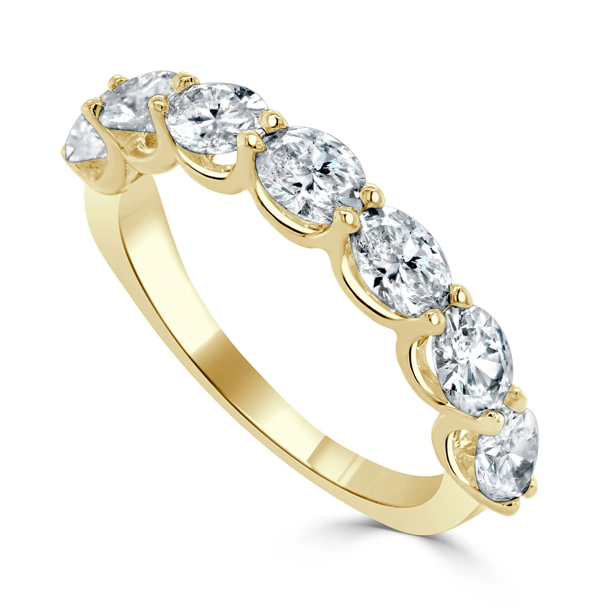 Mamas Odessa East to West Oval Diamond Band 1.70 ctw