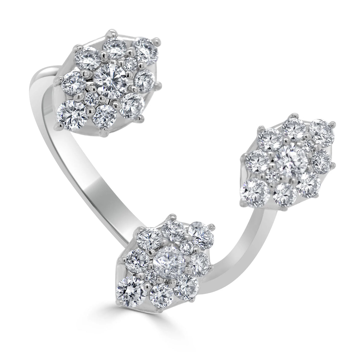 Alora Pave Cluster Ring