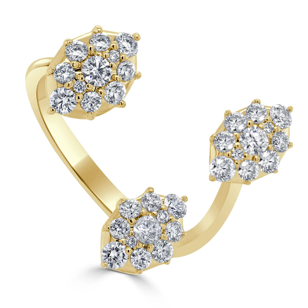 Alora Pave Cluster Ring
