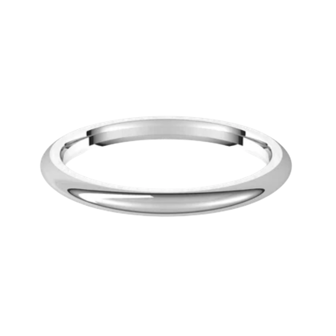 2mm Gold Stacking Band Ring