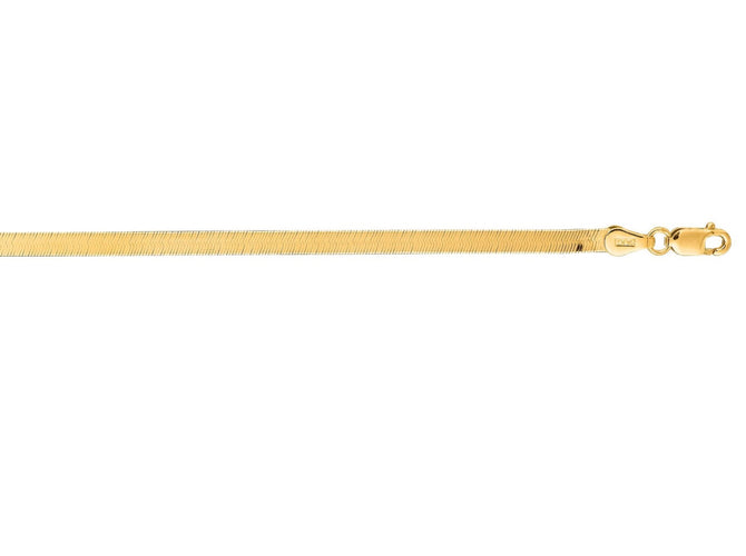 Britt Herringbone Necklace 3mm