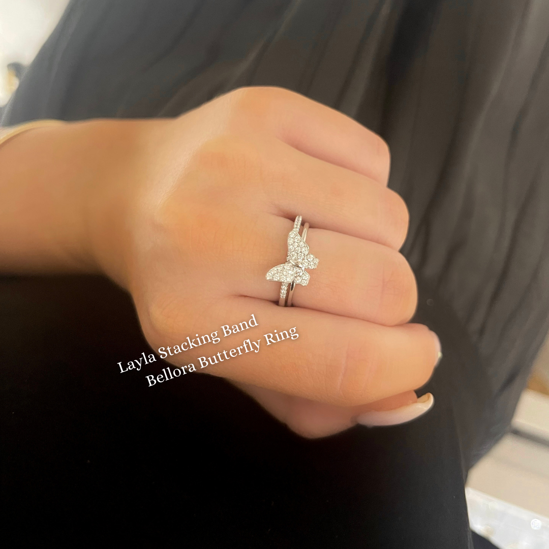 Bellora Butterfly Ring