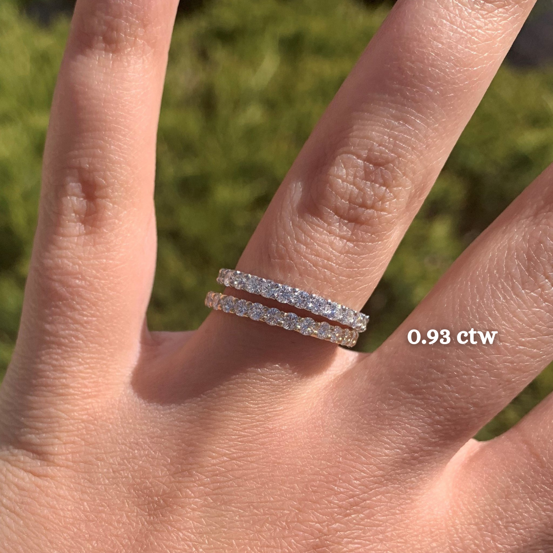 Lyla Three Quarter Diamond Band