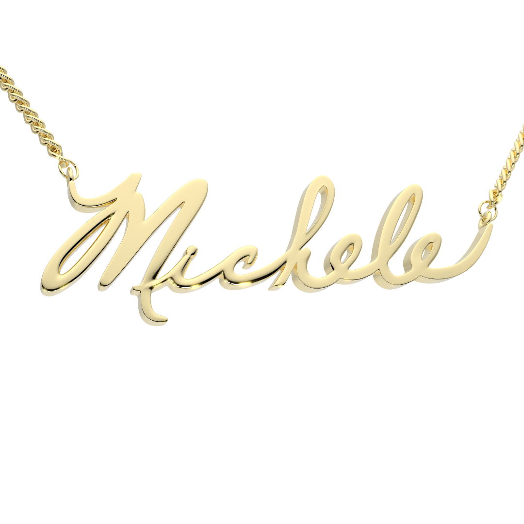 Michelle 2025 gold necklace