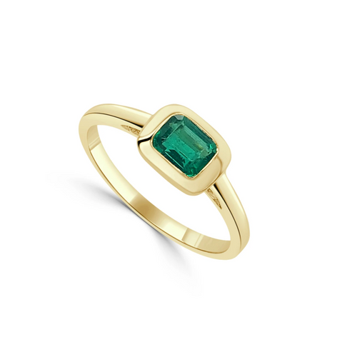 Bezel Gemstone Ring