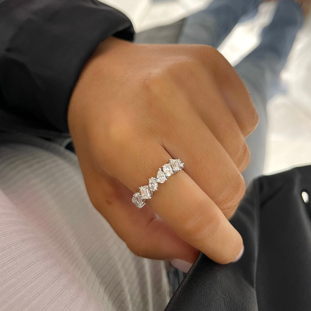 Kehlani Multi-Shape Diamond Band