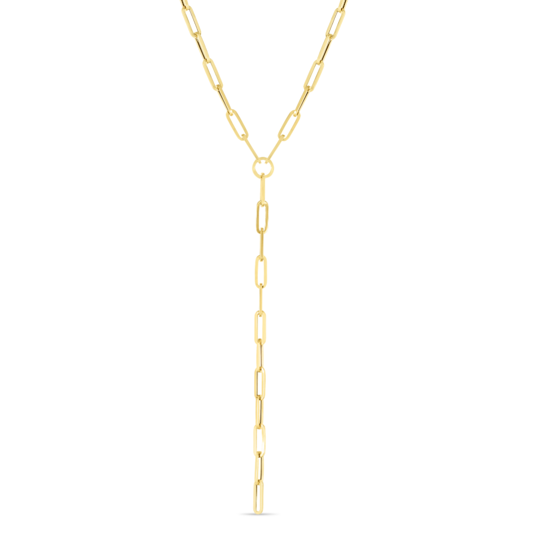 Lariat Paperclip Necklace