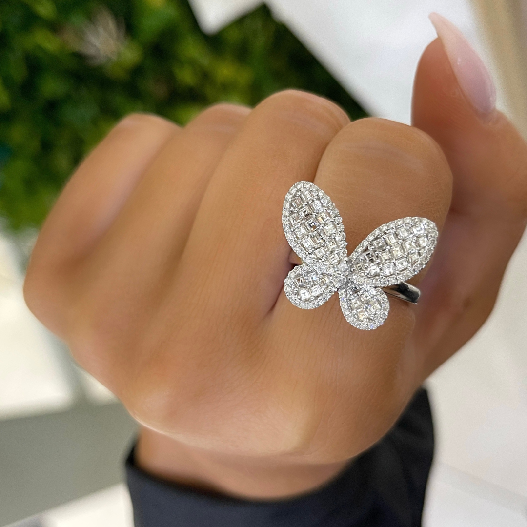 Butterfly 2025 cut diamond