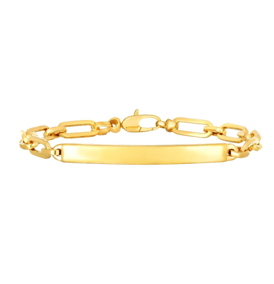 Rae Paperclip ID Bracelet RW Fine Jewelry