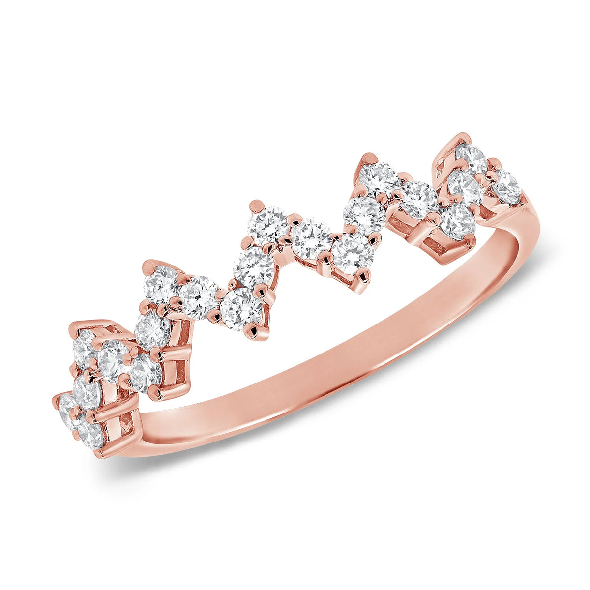 Gracie Zig Zag Diamond Ring