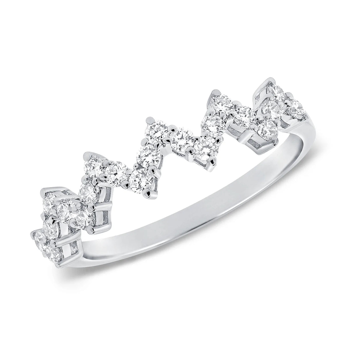 Gracie Zig Zag Diamond Ring