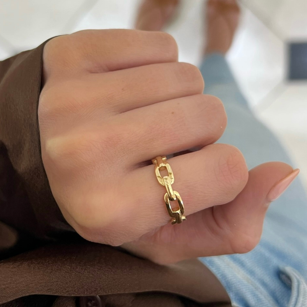 Chain link 2025 wedding band