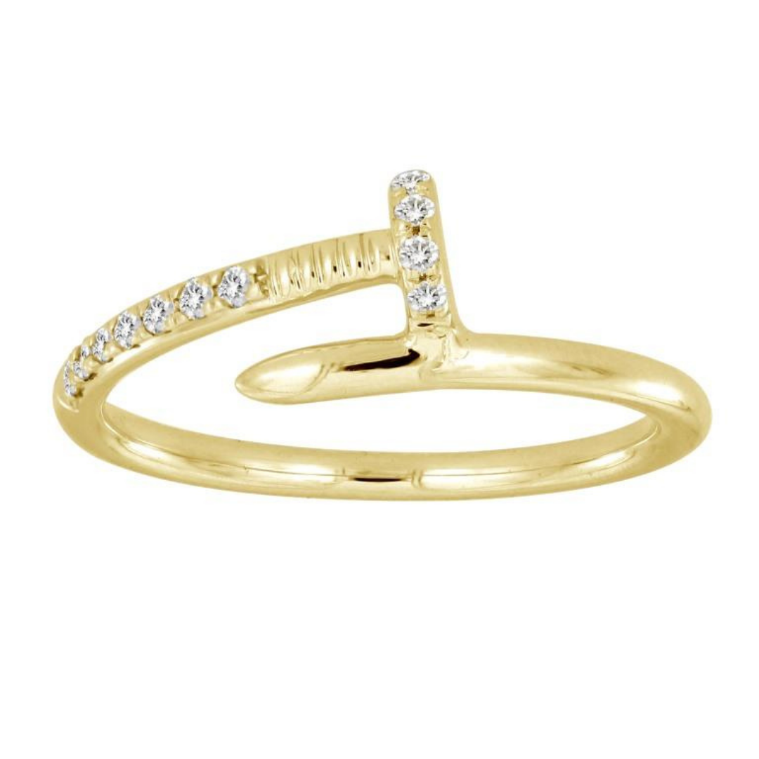 Mona Diamond Nail Ring