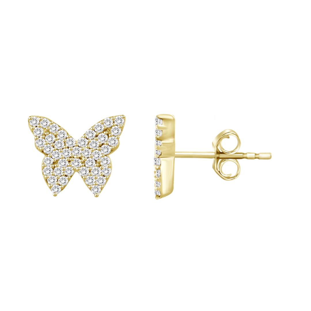 Butterfly earrings near deals me