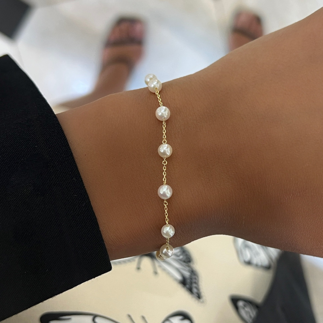 Fine pearl bracelet online