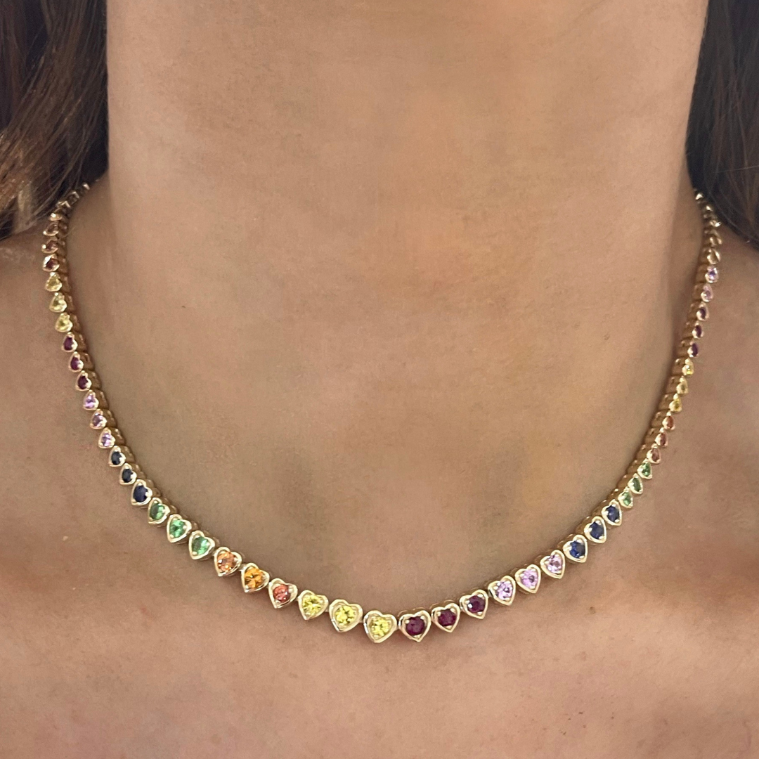 Rainbow 2025 gold jewelry