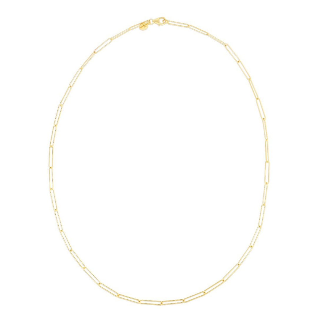 Lungo Paperclip Chain Necklace 2.7mm