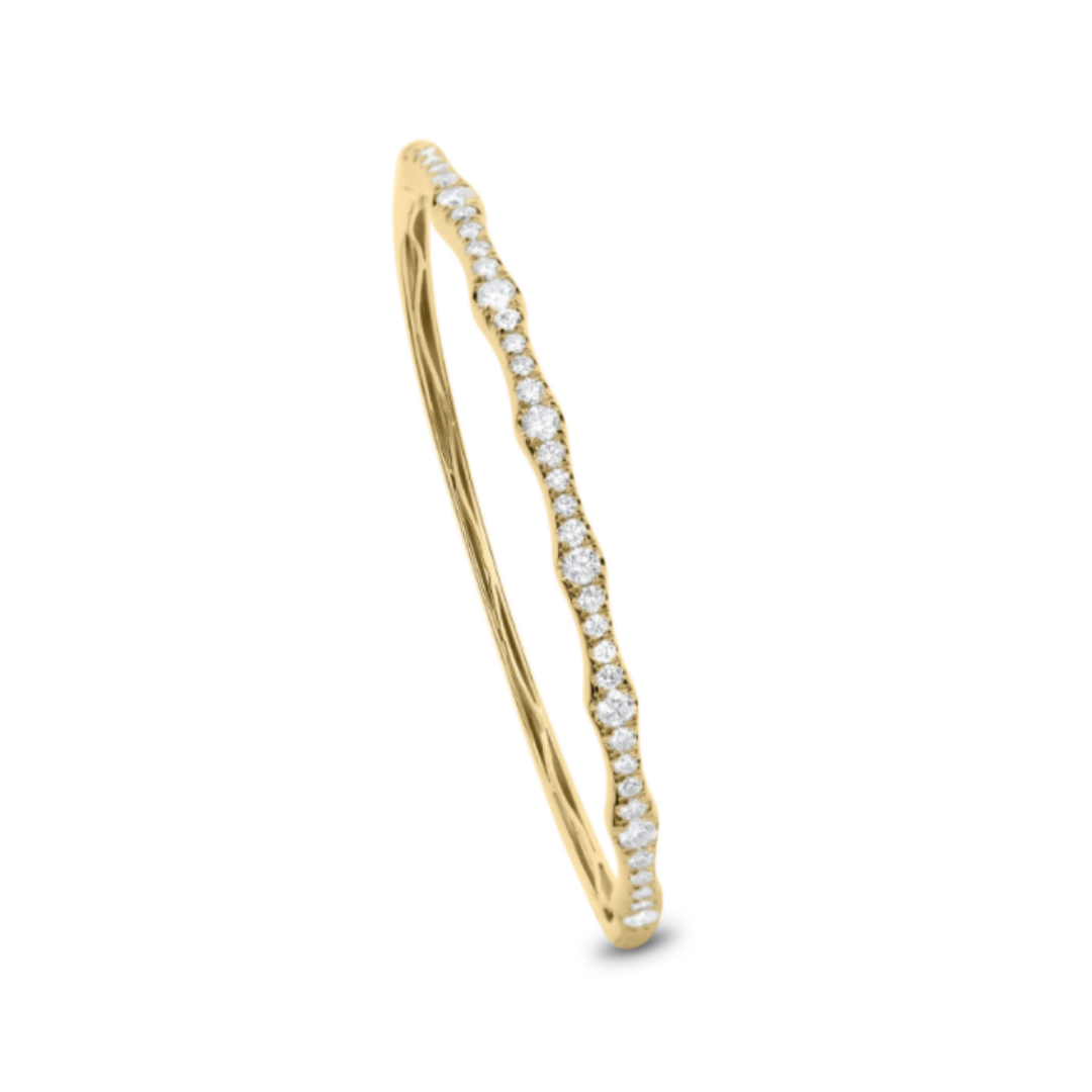 Genevieve Diamond Bangle Bracelet 1.50 ctw & 3.25 ctw