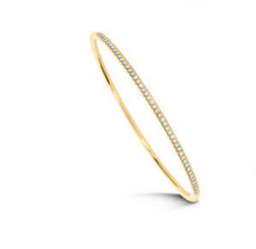 Victoria Diamond Stacking Bangle Bracelets