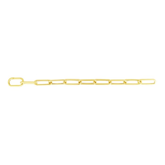 8.5mm Paperclip Chain Bracelet