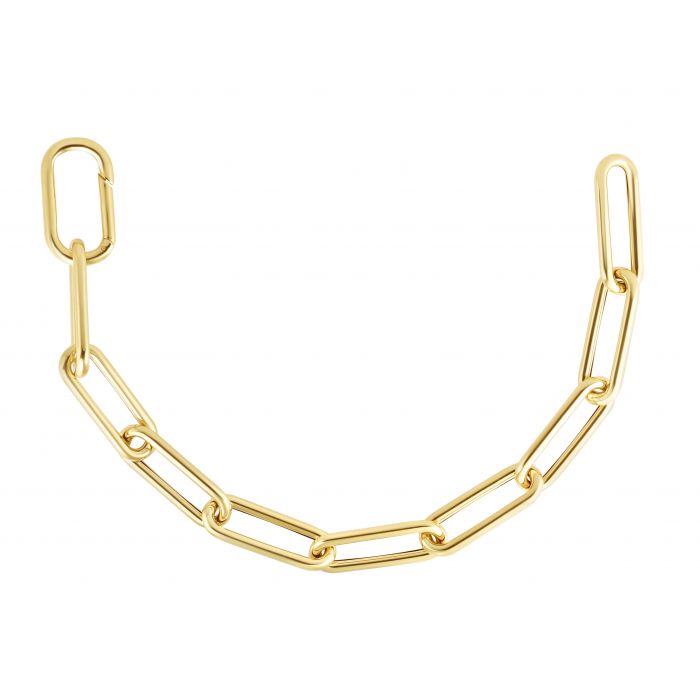 8.5mm Paperclip Chain Bracelet
