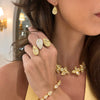 10.02ct Natural Fancy Yellow Pear Diamond in a Bezel Set Solitaire Setting