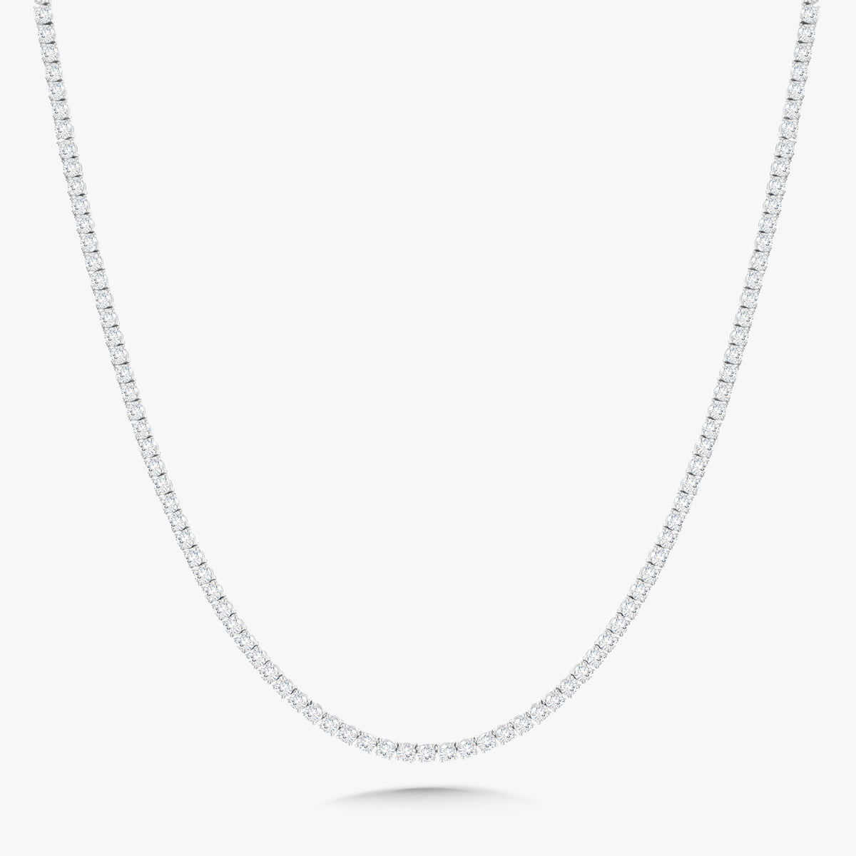 Lab Grown Diamond Tennis Necklace