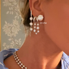 10 ctw WG stud earrings