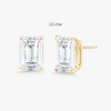 10 ctw emerald studs