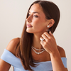 Guinevere Graduated Diamond Riviera Tennis Necklace 26.14 ctw
Jovana Graduated Illusion Set Diamond Tennis Necklace 8 ctw