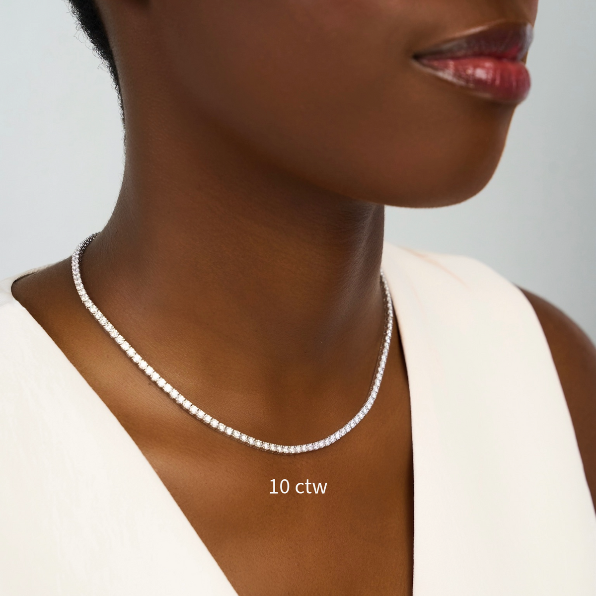 10 ctw tennis necklace RW Fine.