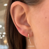 14k Gold Huggie Earrings