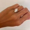 2.27ct Lab Grown Marquise Diamond in a Solitaire Setting
