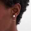 3 ctw diamond stud earrings