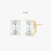 6 ctw emerald studs