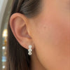 Abriella Three Stone Diamond Huggie Earrings 4.30 ctw
Success
