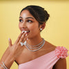 Acadia Asscher Cut Diamond Butterfly Cocktail Ring
