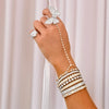 Acadia Asscher Cut Diamond Butterfly Cocktail Ring 5.51 ctw, Carringtyn Pave Diamond Heart Signet Ring 2.75 ctw,
Lennox Baguette Bangle 3.37 ctw, Paulina Pear Shape Diamond Hand Chain 3.75 ctw
Gianna Baguette Diamond Bangle 6.28 ctw, Mama's Charlie Cloud® Bangle 4.80 ctw

