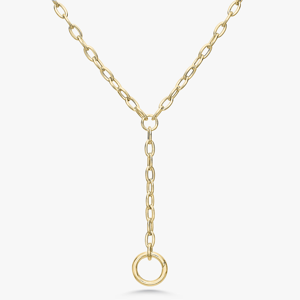 Lariat Oval Link Chain with Openable Clasp – RWFJ